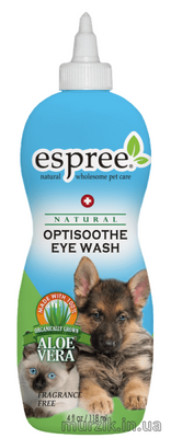 Лосьон для глаз для собак и котов с алоэ Espree (Optisoothe Eye Wash) 118 мл. 9119812 фото