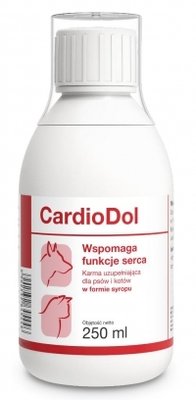 Профилактически-лечебный препарат для питания сердечной мышцы Dolfos CardioDol для собак и котов 250 мл 1216-25 фото