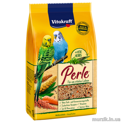 Корм для волнистых попугаев Vitakraft &#171;Premium Menu&#187; 500 г 32589944 фото