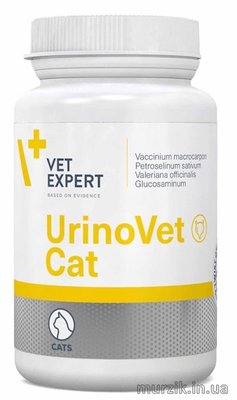 Пищевая добавка VetExpert UrinoVet Cat (УриноВет Кет), 45 капсул 32575187 фото