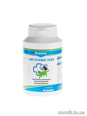 Витаминный комплекс для кошек Canina Cat-Vitamin Tabs 125г (250 табл.) 1440078 фото