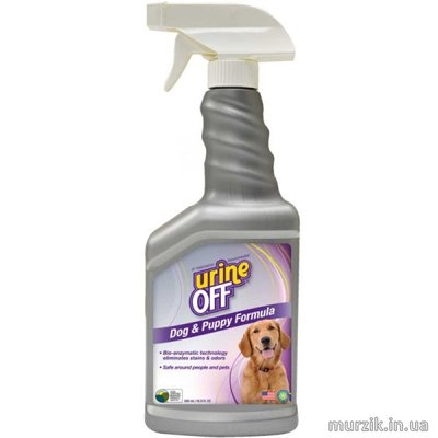 Urine Off от органических пятен и запахов для щенков и собак 500мл 42449874 фото