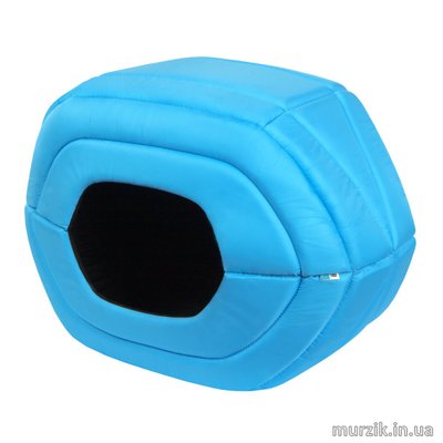 Домик-трансформер для домашних животных AiryVest, размер M, 60х29х42 см, голубой 42076535 фото