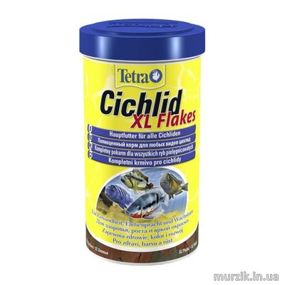 Корм Tetra Cichlid XL Flakes для всех цихлид 500 мл 1471534 фото
