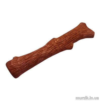 Игрушка для собак PETSTAGES Petstages Dogwood Mesquite (Крепкая ветка) из дерева Мескит, с ароматом барбекю, средняя, 19,5 см 42364409 фото