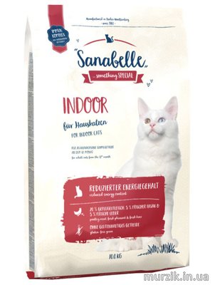 Сухой корм для взрослых кошек домашнего содержания Sanabelle Indoor (Санабель Индор), 10 кг 32589952 фото