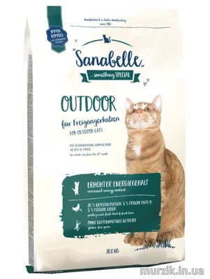 Сухой корм для активных и часто бывающих на улице кошек Sanabelle Outdoor (Санабель Аутдор), 2 кг 32589953 фото