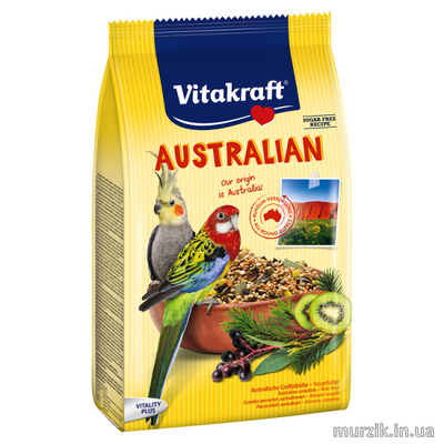 Корм для средних австралийских попугаев Vitakraft &#171;Australian&#187; 750 г 32589787 фото