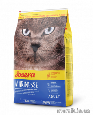 Корм Josera (Йозера) Marinesse (Маринезе) склонных к аллергии с лососем для котов 2 кг. 50005509 фото