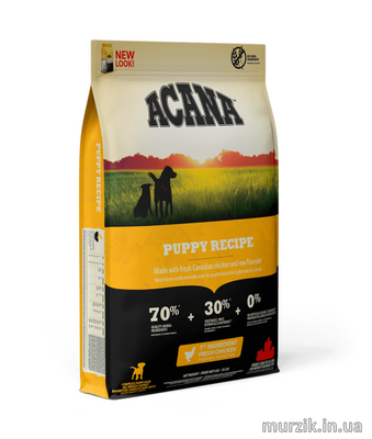 Сухой корм ACANA Puppy Recipe для щенков всех пород 11,4 кг. 2173087 фото