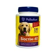 Белковая витаминно-минеральная добавка Palladium "Биостим-40" для собак 180 таблеток 5787248 фото