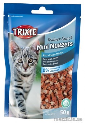 Лакомство для котов "Trainer Snack Mini Nuggets" рыбные наггетсы, 50 г 5608784 фото