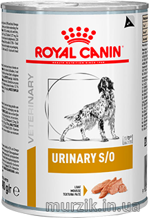 Влажный корм для собак при мочекаменной болезни Royal Canin (Роял Канин) Urinary Dog консерва 410 г./1 шт 1437761 фото