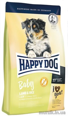 Сухой корм для щенков Happy Dog Baby Lamb&Rice 18 кг. (безглютеновый) 8931241 фото