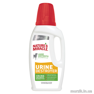 Устранитель Nature&#39;s Miracle &#171;Urine Destroyer&#187; пятен и запахов от мочи собак 946 мл/ 32622628 фото