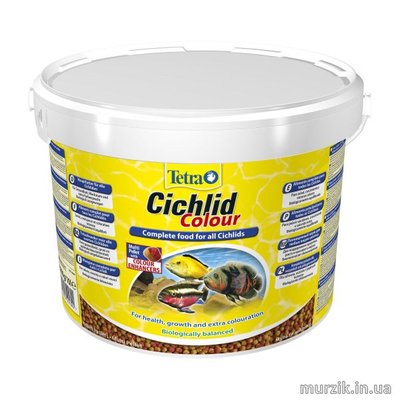 Корм Tetra Cichlid Colour для всех цихлид 10 L /3.6кг 1471520 фото