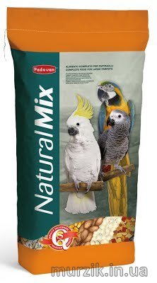 Основной корм для крупных попугаев NATURALMIX PAPPAGALLI 18 кг 9112206 фото