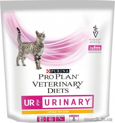 Сухой корм для кошек Purina UR Urinary Veterinary Diets для лечения заболеваний мочевыводящих путей 350г. 42069037 фото