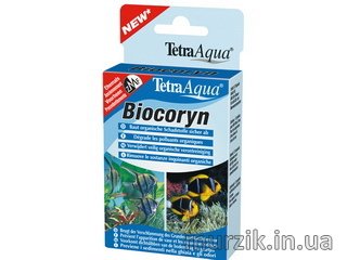 Tetra Aqua Biocoryn 12 капс. для разложения органики на 600 л. 1495803 фото