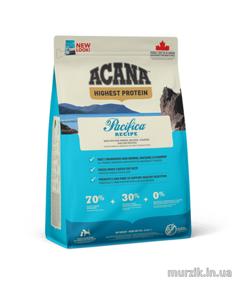 Сухой корм для собак ACANA Pacifica Recipe (Акана Пасифика) 2 кг. 1964501 фото