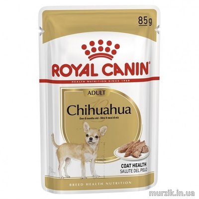 Влажный корм для собак породы чихуахуа Royal Canin Chihuahua Adult консерва (пауч) 85 г./12 шт 9131406 фото
