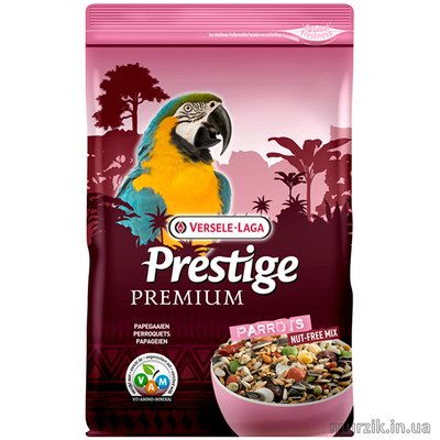 Корм для крупных попугаев Versele-Laga Prestige Premium Parrots, 2 кг 42406562 фото