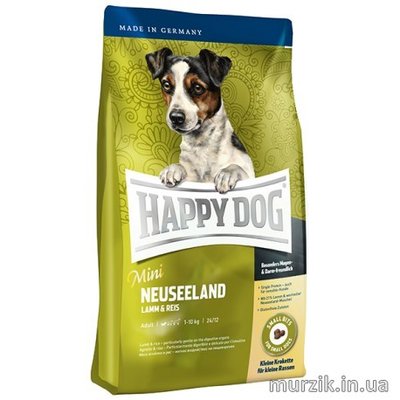 Сухой корм для собак мелких пород Happy Dog Mini Neuseeland 4 кг. 8931259 фото
