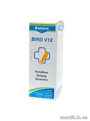 Витаминный комплекс для птиц Canina BIRD V12 25 мл. 32606784 фото