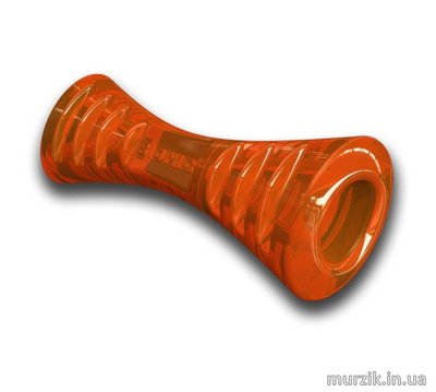 Игрушка для собак Bionic Opaque Stick (Бионик Опак Стик гантель), средняя, оранжевая, 22 см 42364330 фото