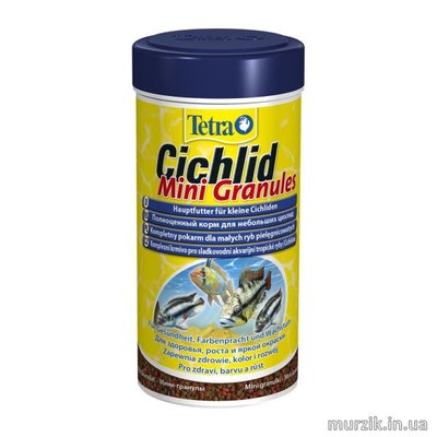 Корм Tetra Cichlid Mini Granules для всех цихлид 250ml 1471525 фото